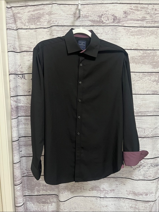 Society Of Threads Other - Men's Society of Threads Black Slim Fit Shirt Size M EUC
